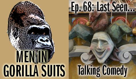 Shelves full of books: Men in Gorilla Suits Ep. 69: Last Seen…Reading Books